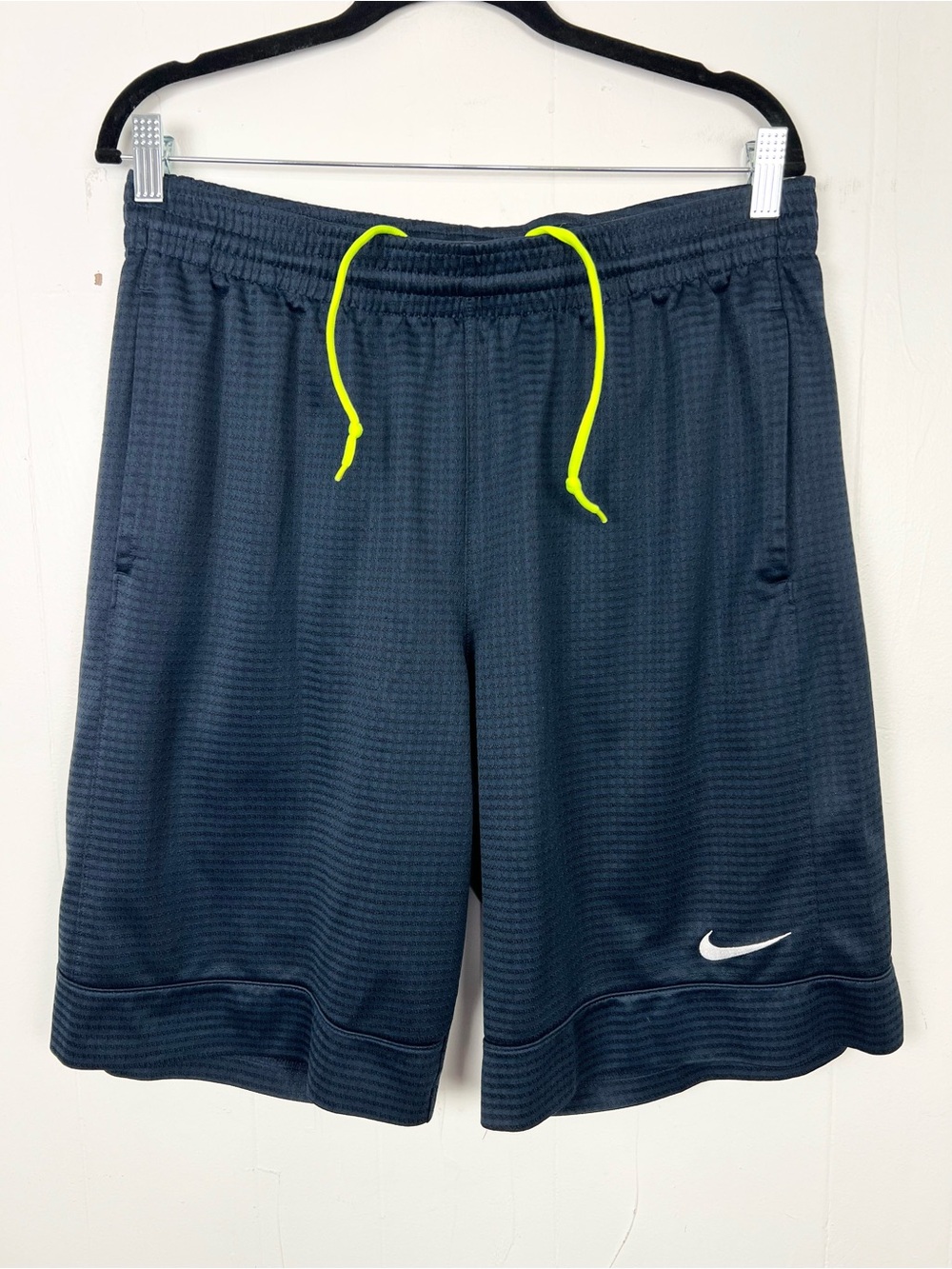 Nike Active Shorts Gym Navy Black Men's Size Large